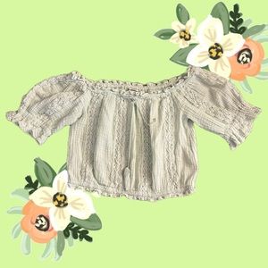 🌾AMERICAN EAGLE KNIT CROP TOP🌾🌷ALL PRICES NEGOTIATABLE🌷